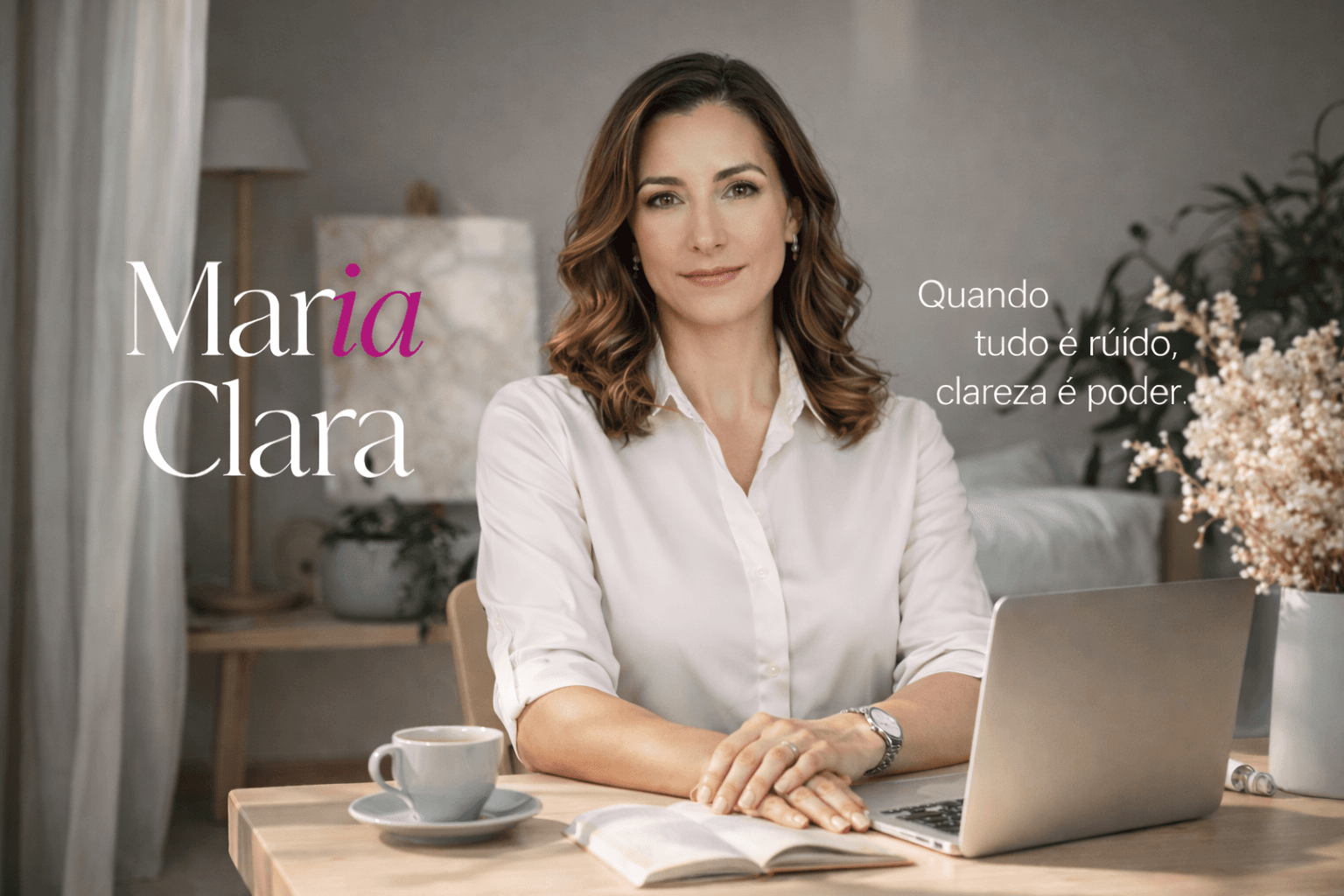 Maria Clara — Quando tudo é ruído, clareza é poder