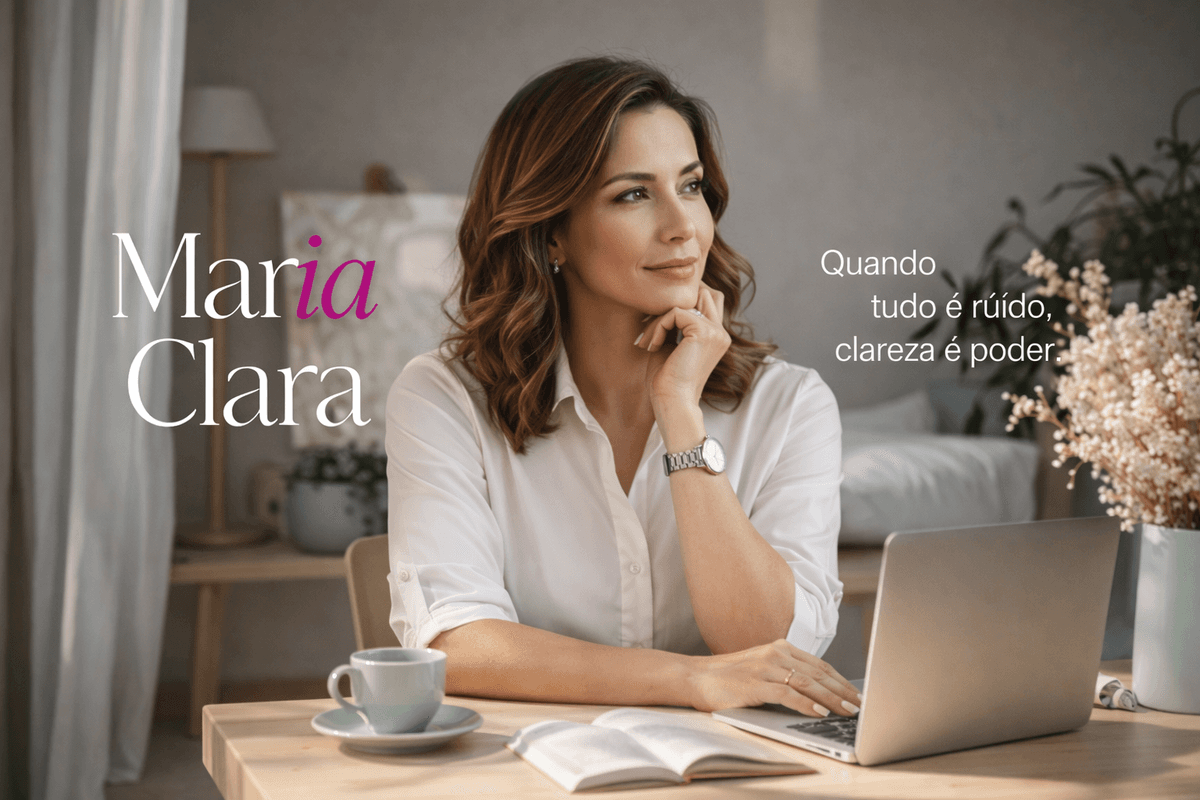 Maria Clara — Reflexão no ambiente inspirador